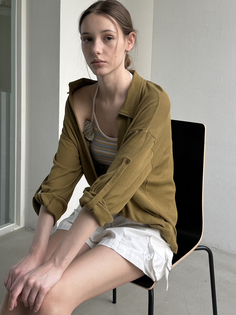 BOWIE韓國東大門代購女裝新款休閑時尚26夏季吊帶背心條紋BOWIE吊帶/背心