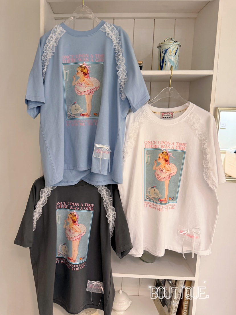 BOUTIQUE-L韓國東大門直郵女士新款26夏季推薦職業時尚T恤BOUTIQUE-LT恤