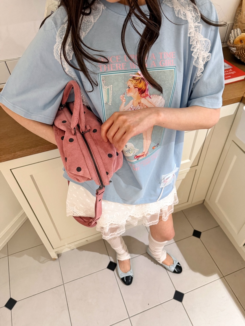 BOUTIQUE-L韓國東大門直郵女士新款26夏季推薦職業時尚T恤BOUTIQUE-LT恤