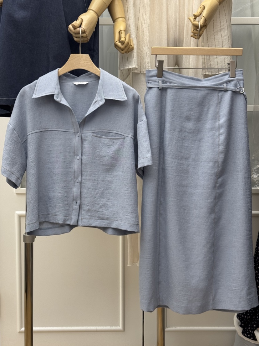 RE:FRESH-L東大門實拍女士新款推薦26春夏人氣套裝含腰帶RE:FRESH套裝圖色1