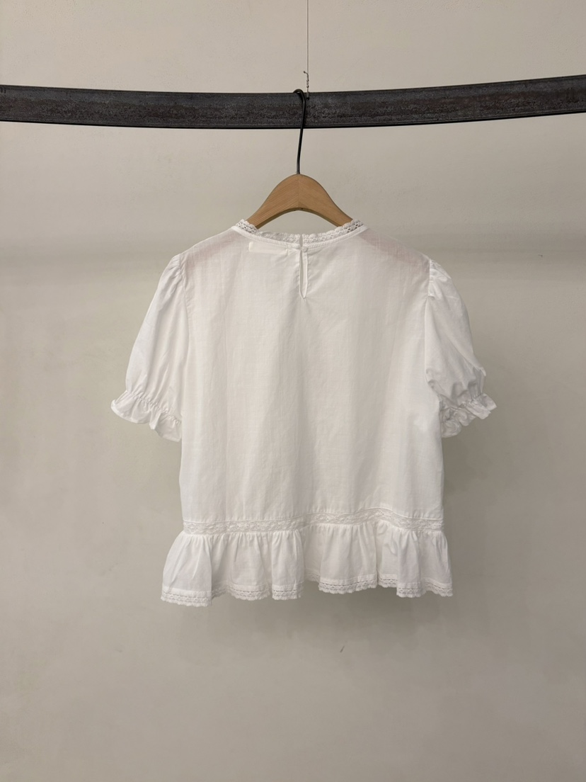 OHAO東大門代購女士新款時尚職業休閑真品熱賣襯衫蕾絲衫OHAO/HA MONG襯衫/蕾絲衫