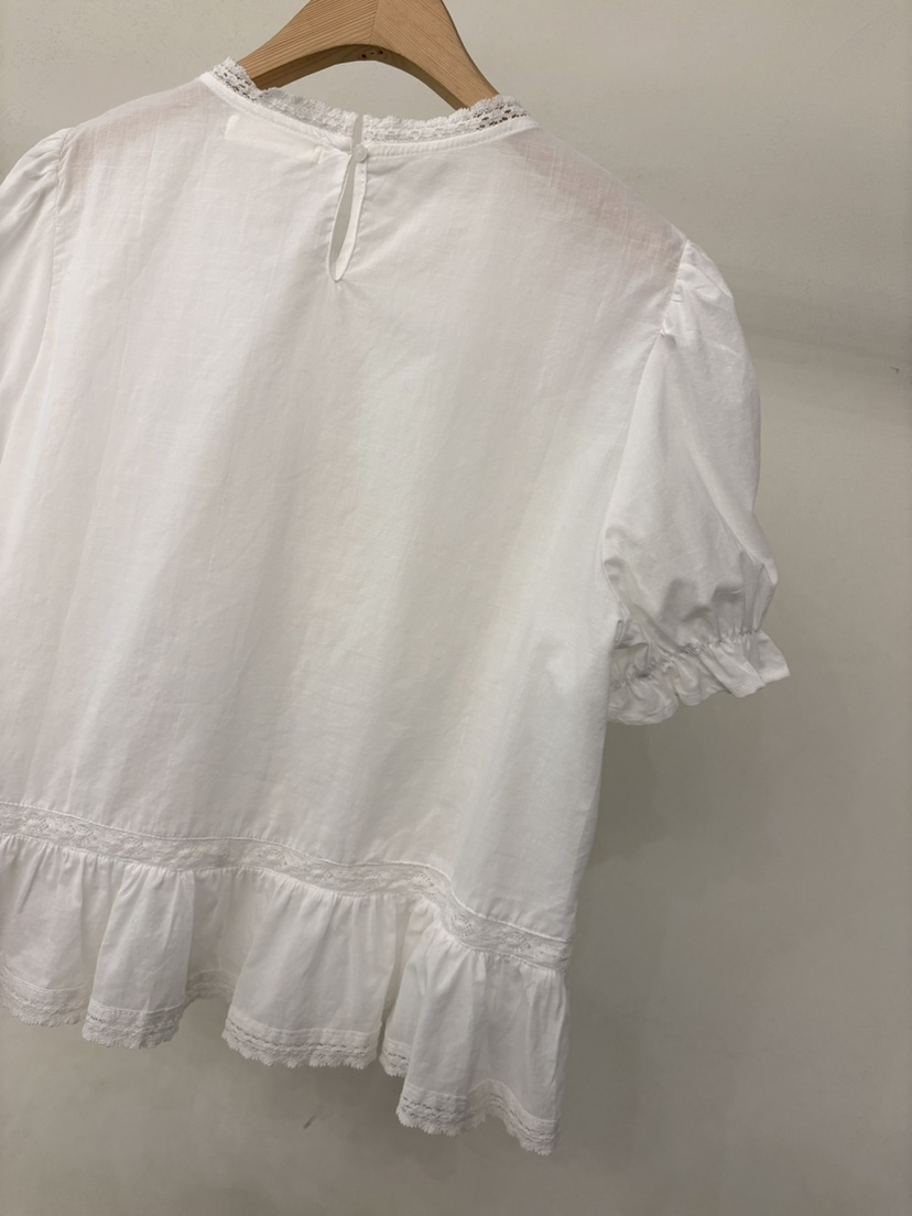 OHAO東大門代購女士新款時尚職業休閑真品熱賣襯衫蕾絲衫OHAO/HA MONG襯衫/蕾絲衫