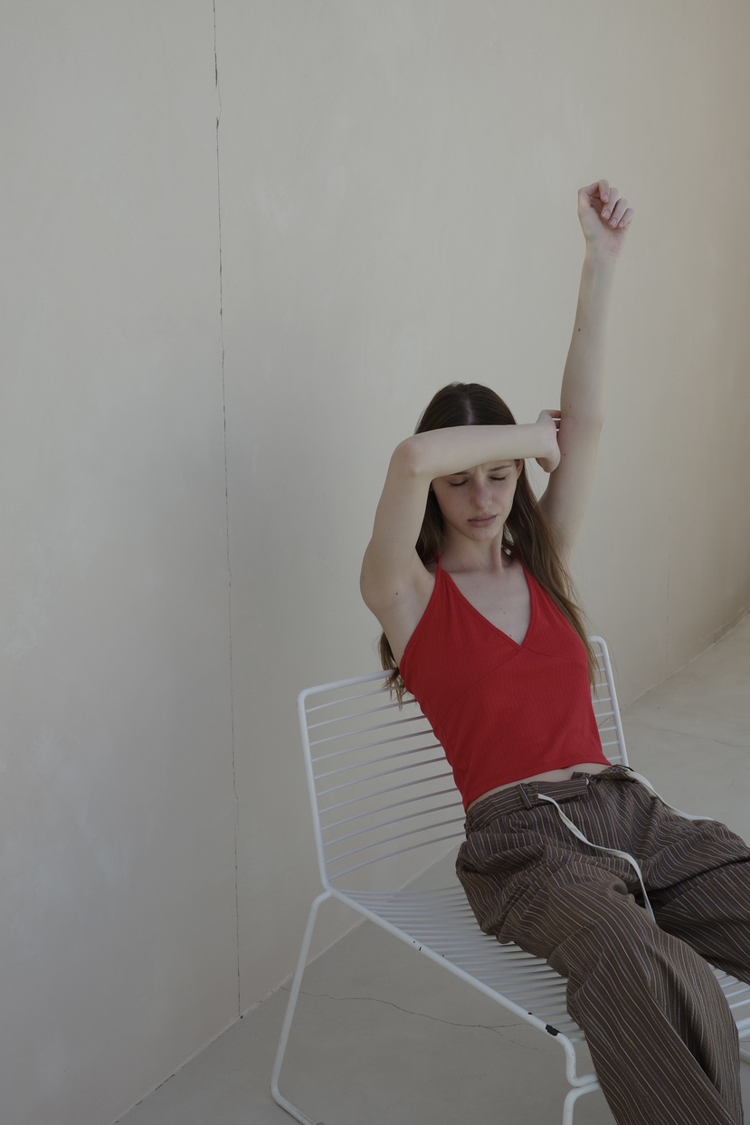 BOWIE東大門實拍韓國女士新品人氣職業26春夏時尚吊帶背心BOWIE吊帶/背心