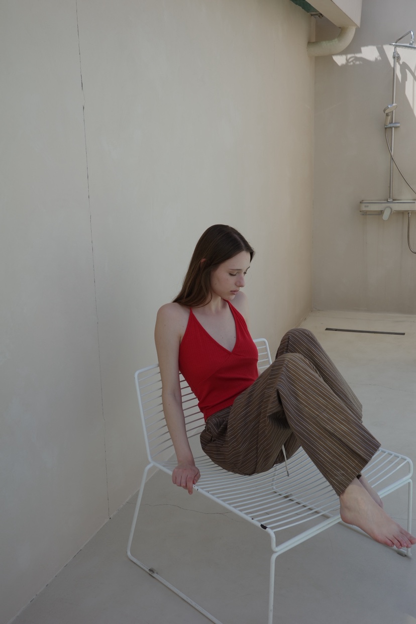 BOWIE東大門實拍韓國女士新品人氣職業26春夏時尚吊帶背心BOWIE吊帶/背心