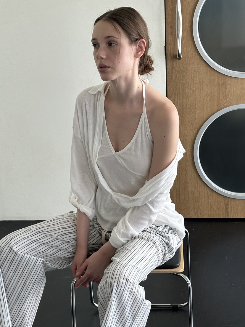 BOWIE東大門實拍韓國女士新品人氣職業26春夏時尚吊帶背心BOWIE吊帶/背心