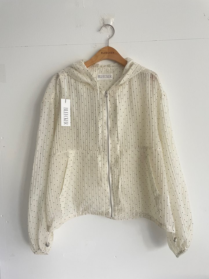 BLEECKER韓國直郵女裝新款26夏季人氣26春夏休閑夾克圓點BLEECKER夾克圖色1