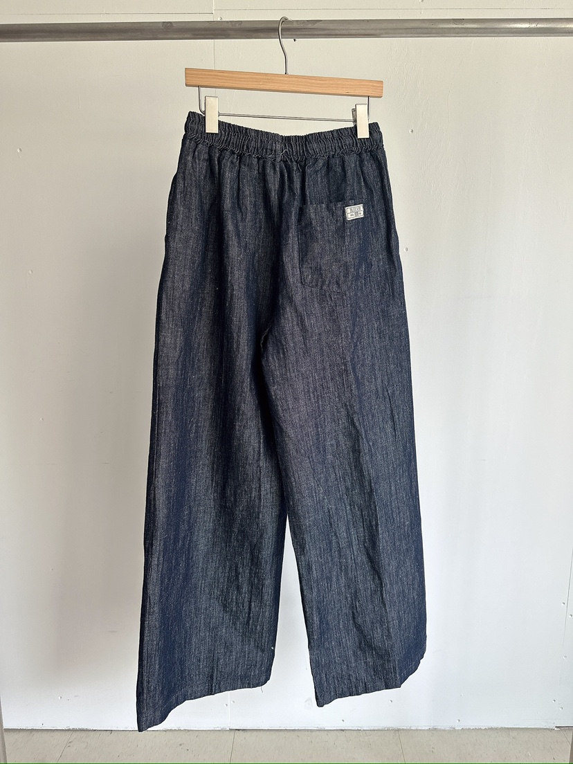 BLEECKER韓國直郵女士新款推薦時尚休閑人氣26春夏休閑褲亞麻BLEECKER休閑褲