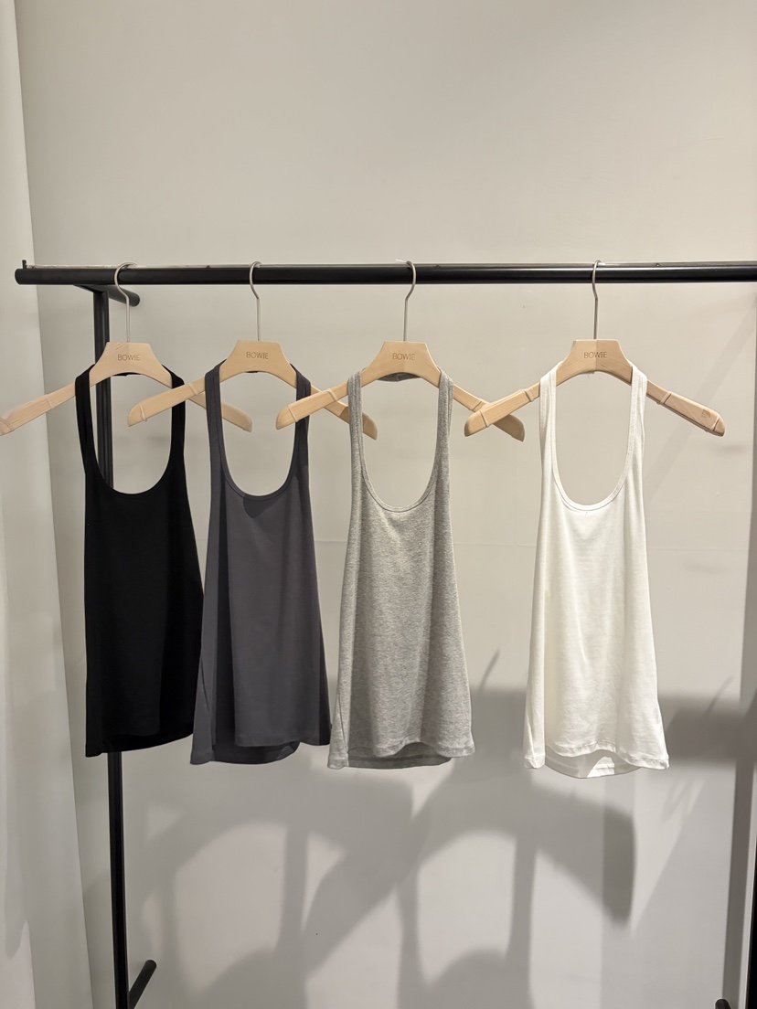 BOWIE韓國東大門直郵女士新品職業26春夏26夏季時尚吊帶背心BOWIE吊帶/背心