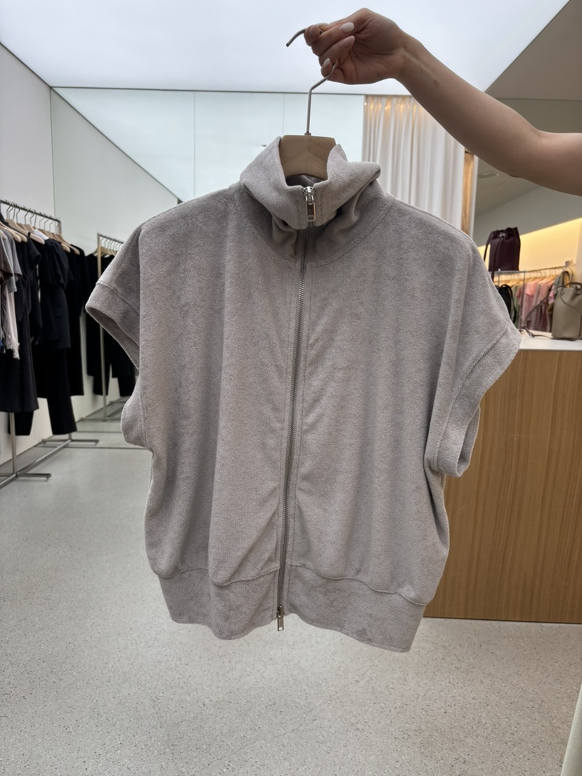 JUJU韓國直郵實拍女士新品26夏季休閑熱賣26春夏衛衣拉鏈JUJU衛衣圖色1