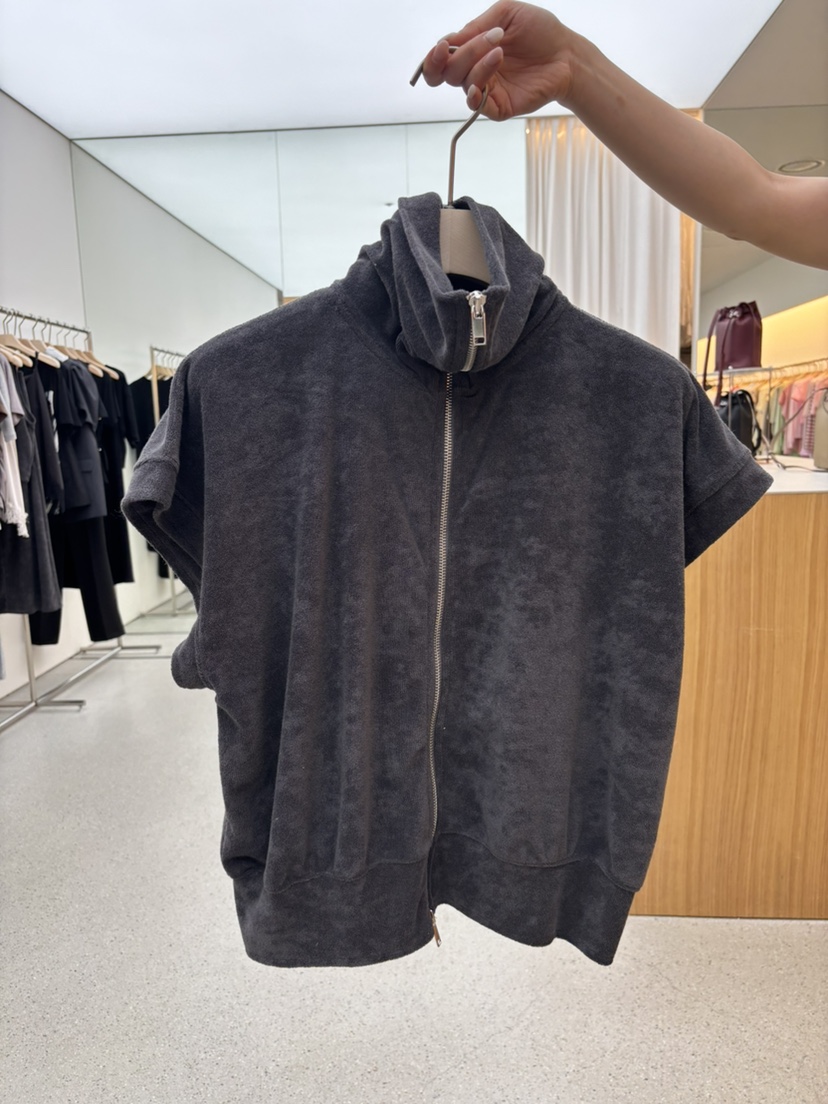 JUJU韓國直郵實拍女士新品26夏季休閑熱賣26春夏衛衣拉鏈JUJU衛衣圖色4