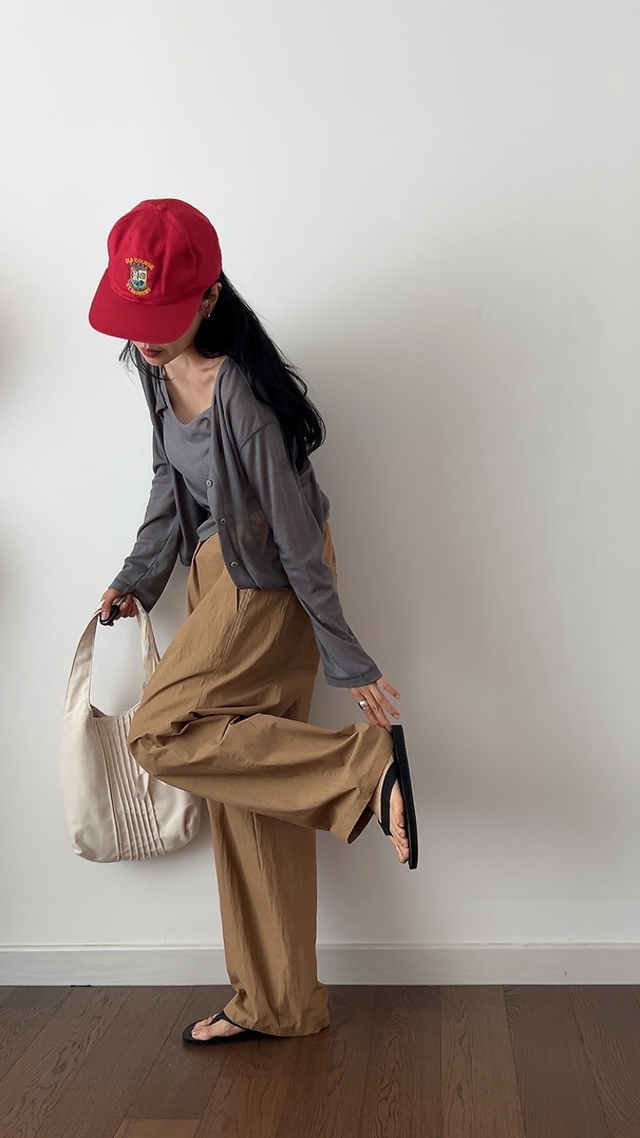 MILUI東大門代購女士新款人氣職業熱賣26春夏真品時尚休閑褲MILUI休閑褲