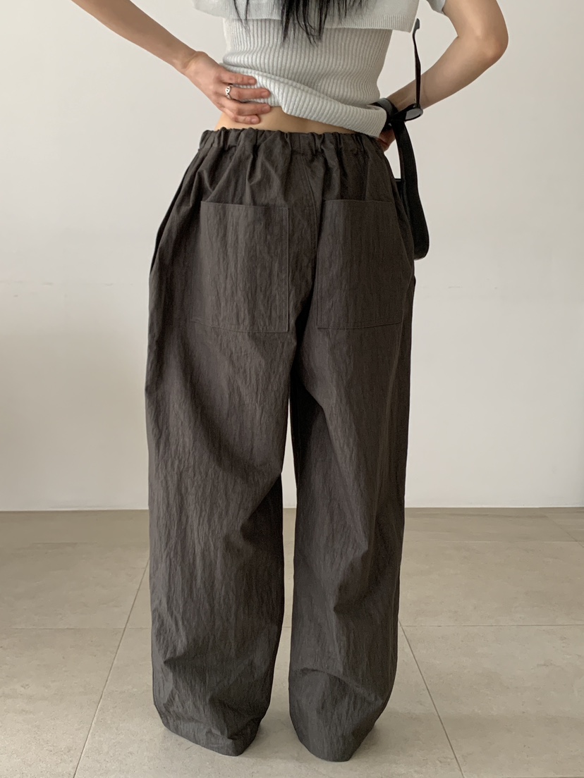 MILUI東大門代購女士新款人氣職業熱賣26春夏真品時尚休閑褲MILUI休閑褲