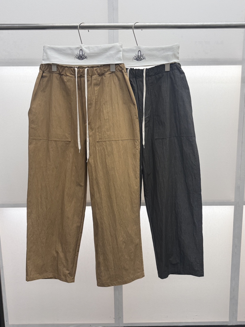 MILUI東大門代購女士新款人氣職業熱賣26春夏真品時尚休閑褲MILUI休閑褲