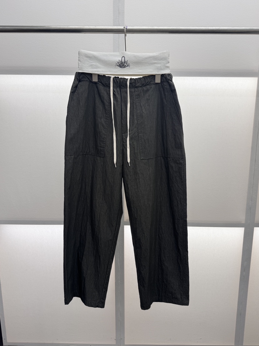 MILUI東大門代購女士新款人氣職業熱賣26春夏真品時尚休閑褲MILUI休閑褲圖色2