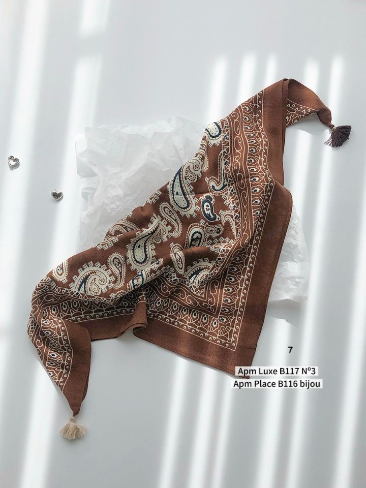 N3東大門實拍韓國女裝新款時尚26春夏休閑人氣熱賣圍巾披肩N3圍巾/披肩圖色2