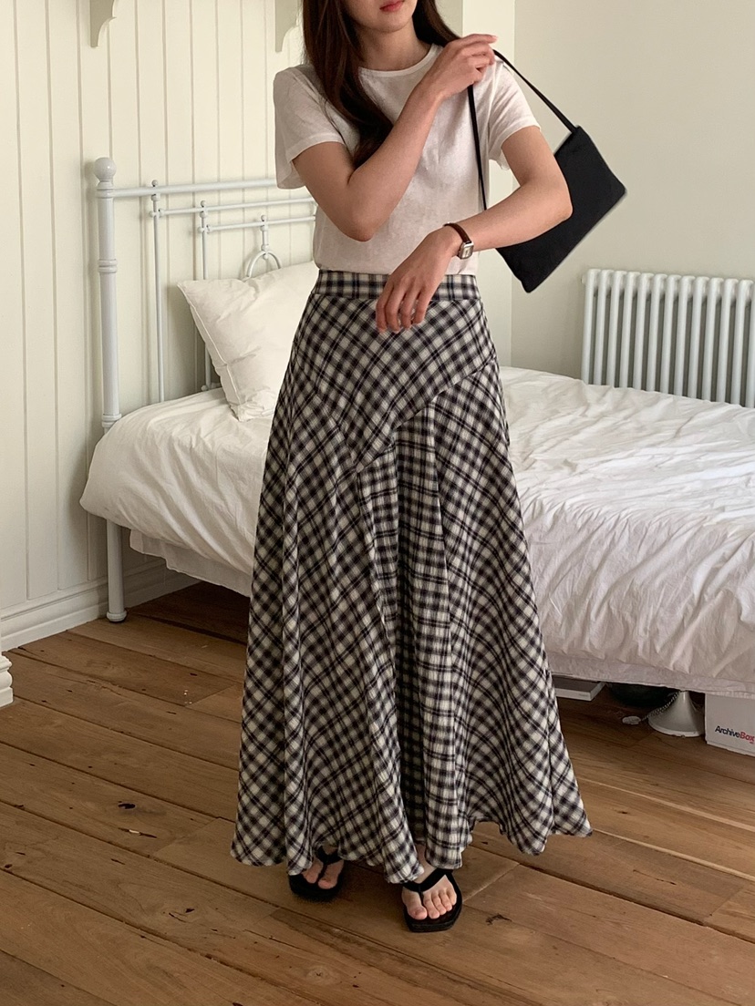 BLEECKER韓國東大門代購女士新品人氣26春夏推薦職業長裙BLEECKER長裙