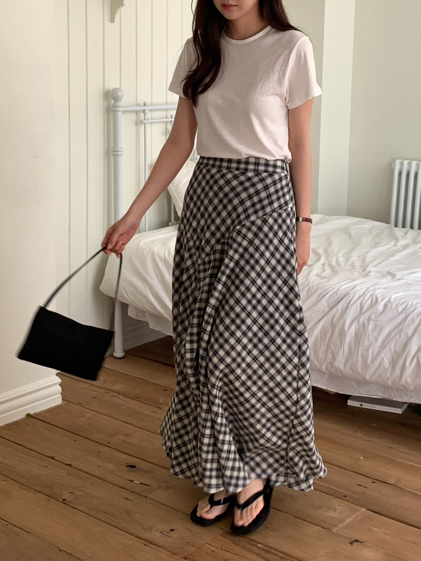 BLEECKER韓國東大門代購女士新品人氣26春夏推薦職業長裙BLEECKER長裙