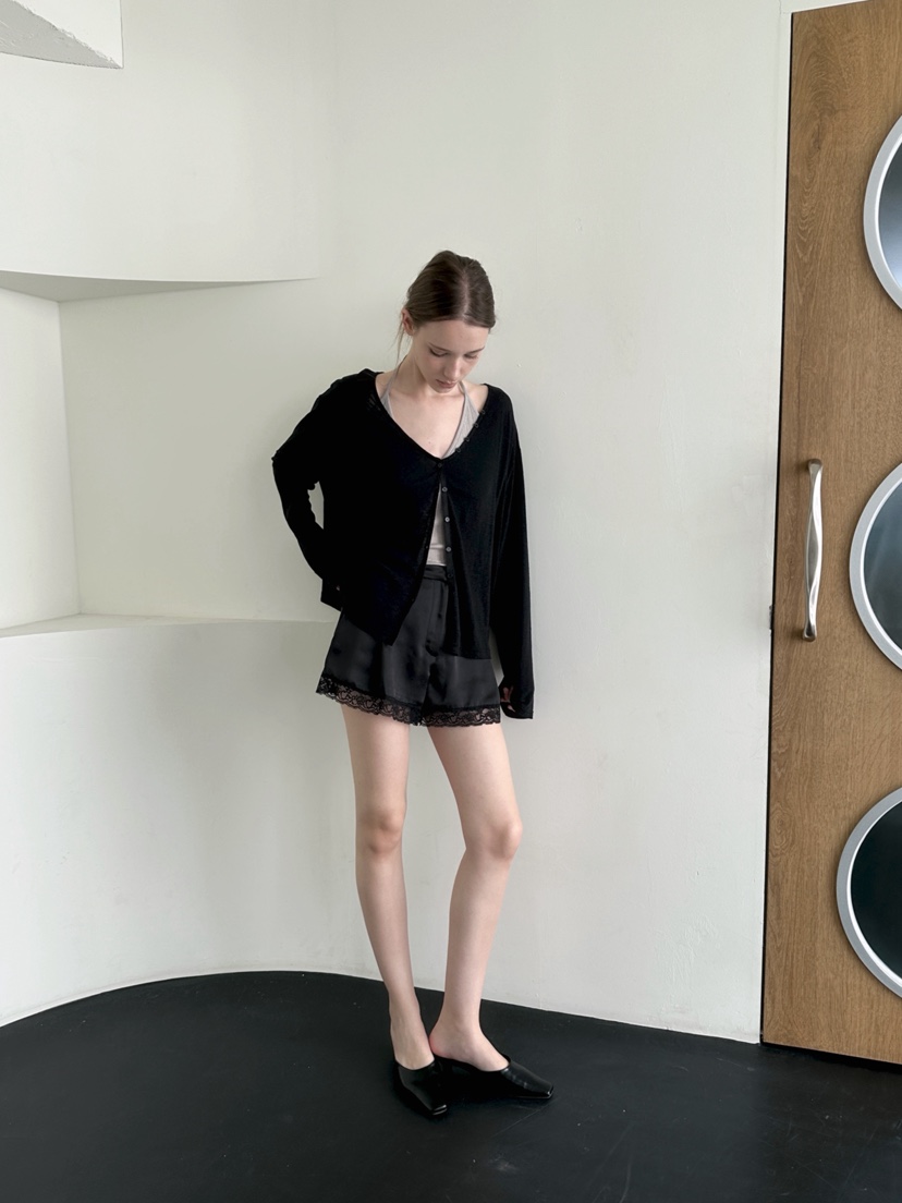 BOWIE東大門實拍韓國女士新品人氣熱賣26夏季長袖T恤開襟衫BOWIE長袖T恤