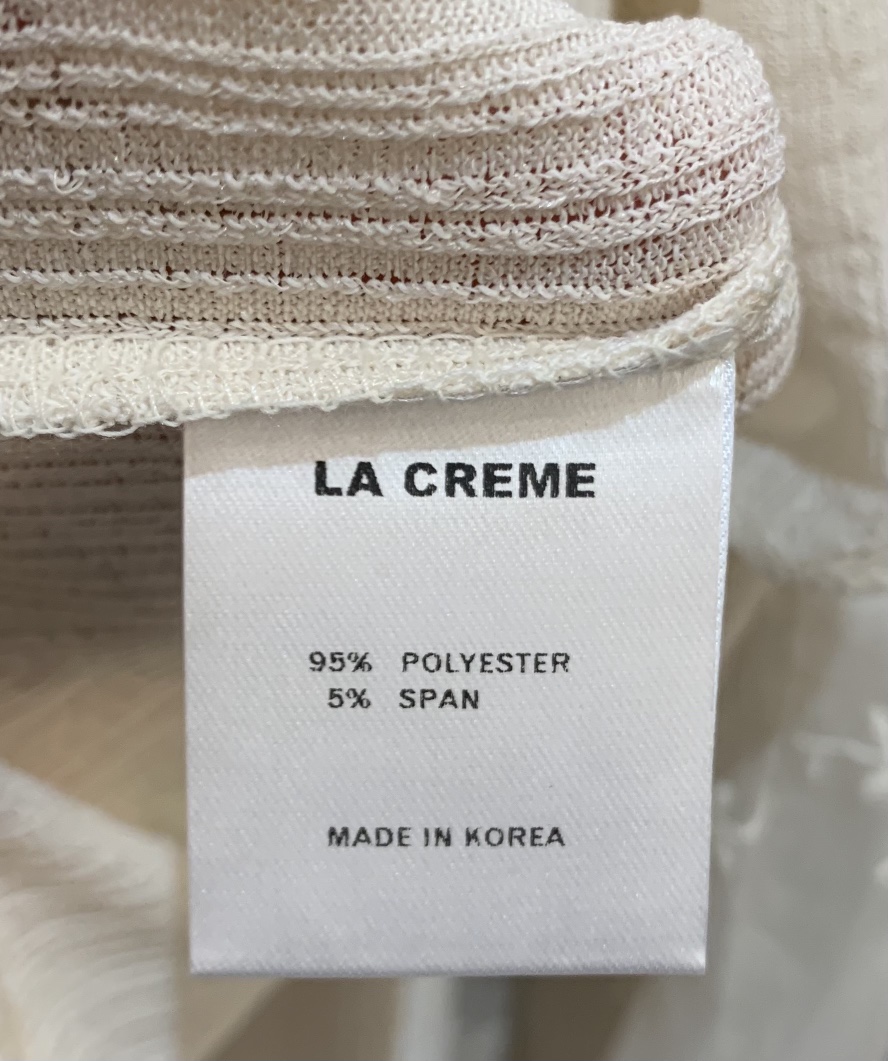 LA CREME韓國直郵實拍女士新品職業休閑26夏季吊帶背心蕾絲LA CREME吊帶/背心