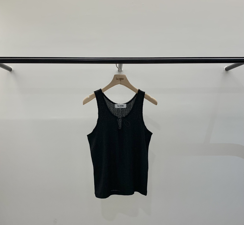 LA CREME韓國直郵實拍女士新品職業休閑26夏季吊帶背心蕾絲LA CREME吊帶/背心圖色2