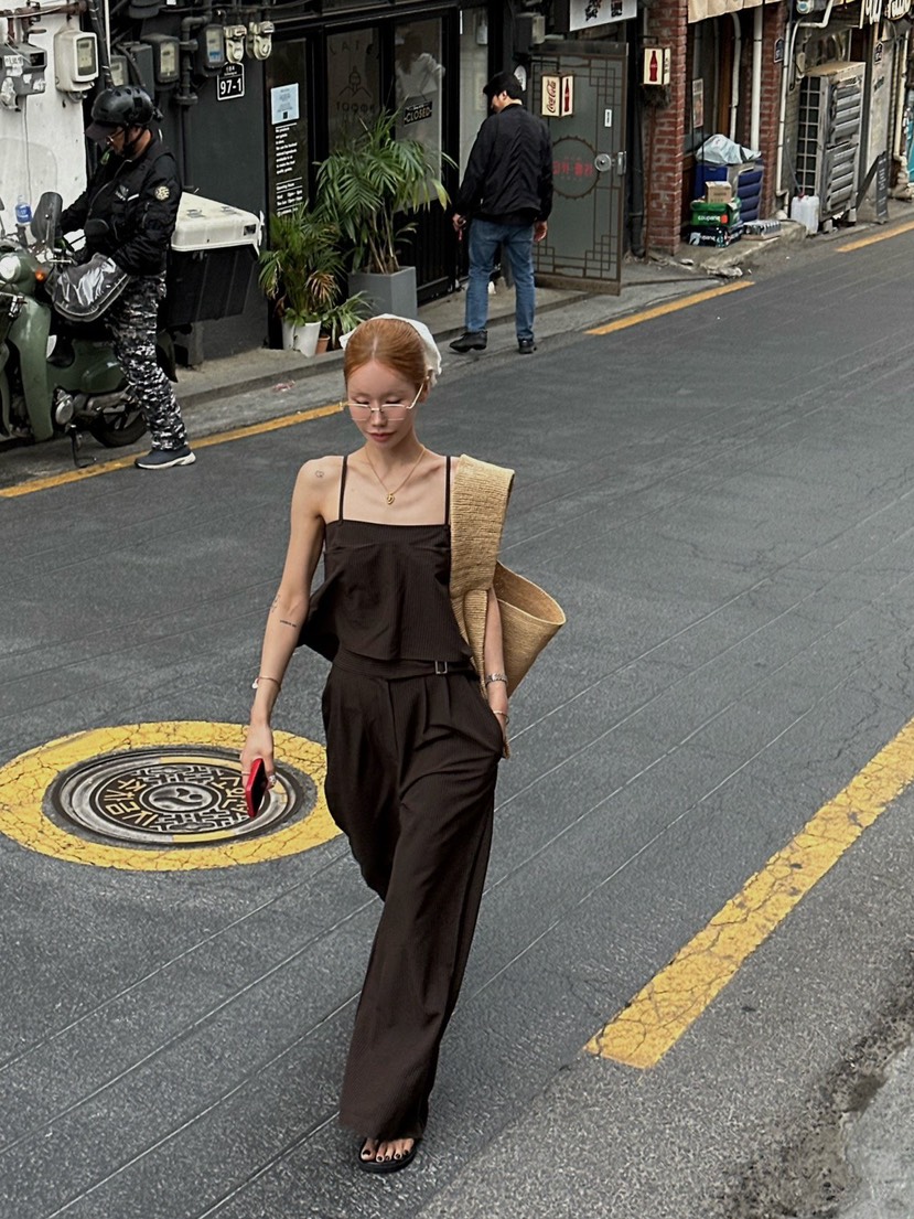 ZEROZERO韓國東大門代購女士新款職業26春夏熱賣26夏季休閑褲ZEROZERO休閑褲