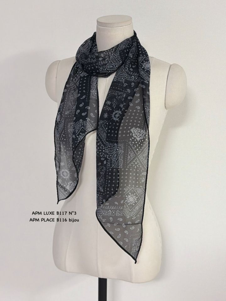 N3韓國直郵女士新品推薦職業人氣時尚熱賣圍巾披肩混紡雪紡N3圍巾/披肩