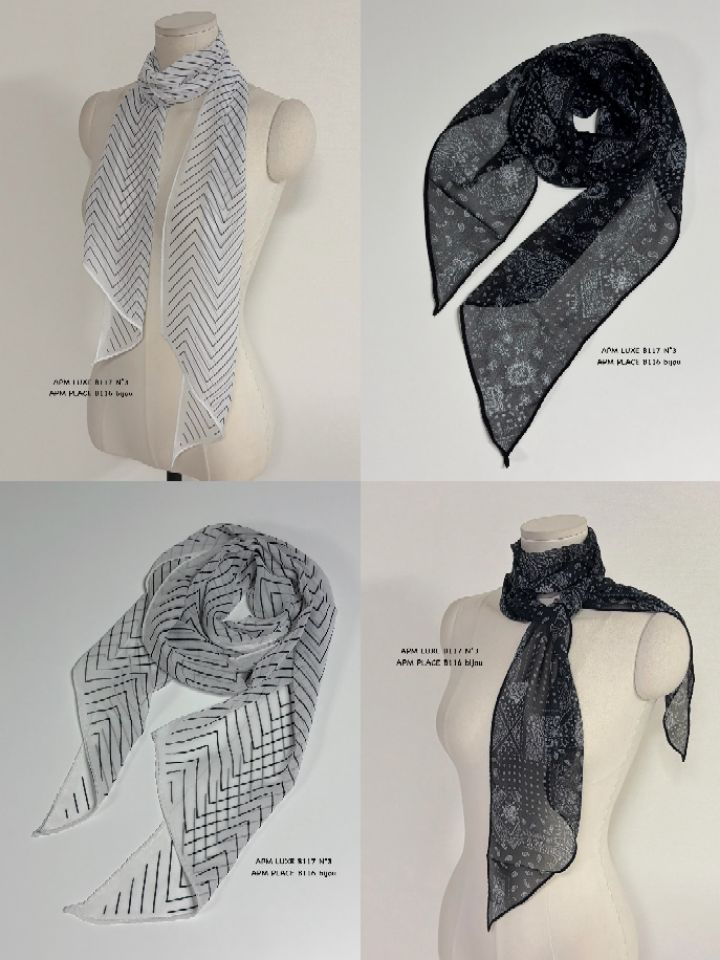 N3韓國直郵女士新品推薦職業人氣時尚熱賣圍巾披肩混紡雪紡N3圍巾/披肩