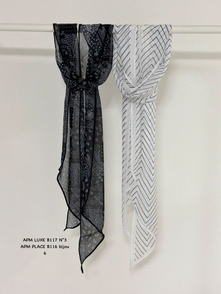 N3韓國直郵女士新品推薦職業人氣時尚熱賣圍巾披肩混紡雪紡N3圍巾/披肩