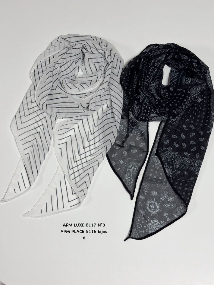 N3韓國直郵女士新品推薦職業人氣時尚熱賣圍巾披肩混紡雪紡N3圍巾/披肩