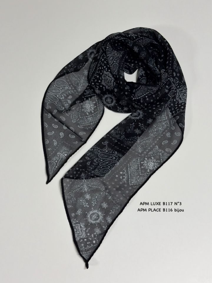 N3韓國直郵女士新品推薦職業人氣時尚熱賣圍巾披肩混紡雪紡N3圍巾/披肩圖色1