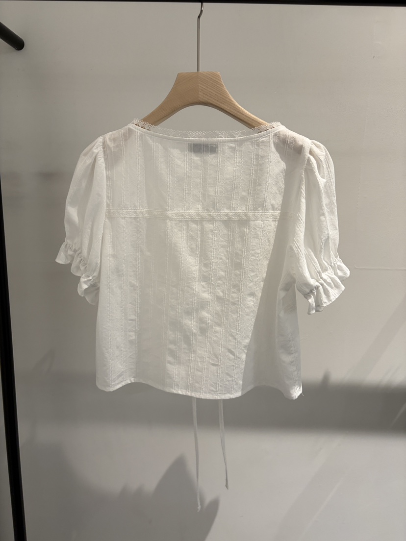 BOWIE韓國代購女裝新款人氣職業熱賣休閑26夏季襯衫蕾絲衫BOWIE襯衫/蕾絲衫