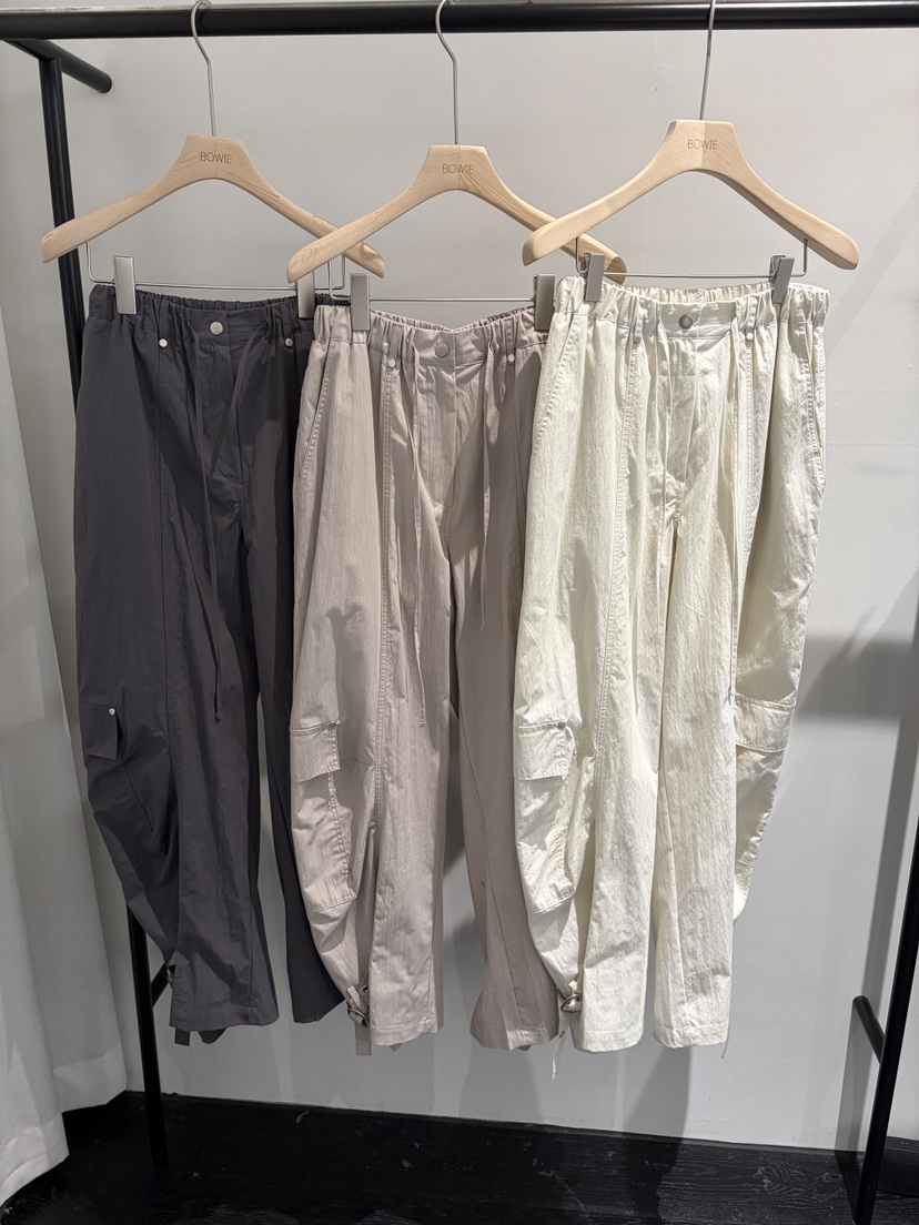 BOWIE韓國直郵實拍女士新品職業時尚推薦人氣休閑褲工裝褲BOWIE休閑褲
