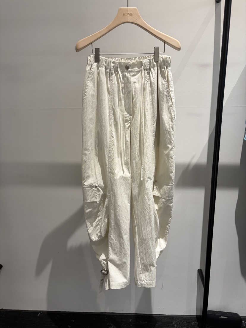 BOWIE韓國直郵實拍女士新品職業時尚推薦人氣休閑褲工裝褲BOWIE休閑褲圖色1