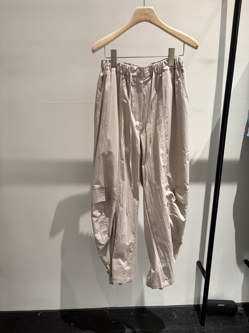 BOWIE韓國直郵實拍女士新品職業時尚推薦人氣休閑褲工裝褲BOWIE休閑褲圖色2