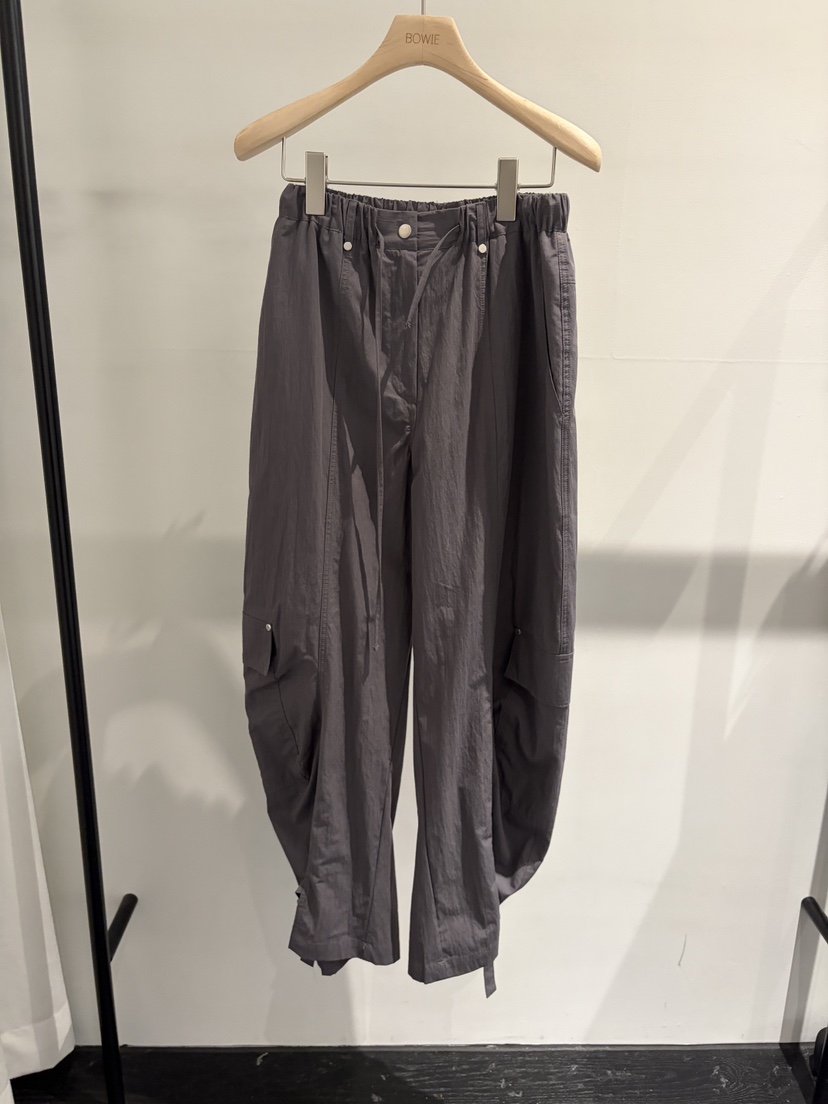 BOWIE韓國直郵實拍女士新品職業時尚推薦人氣休閑褲工裝褲BOWIE休閑褲圖色3