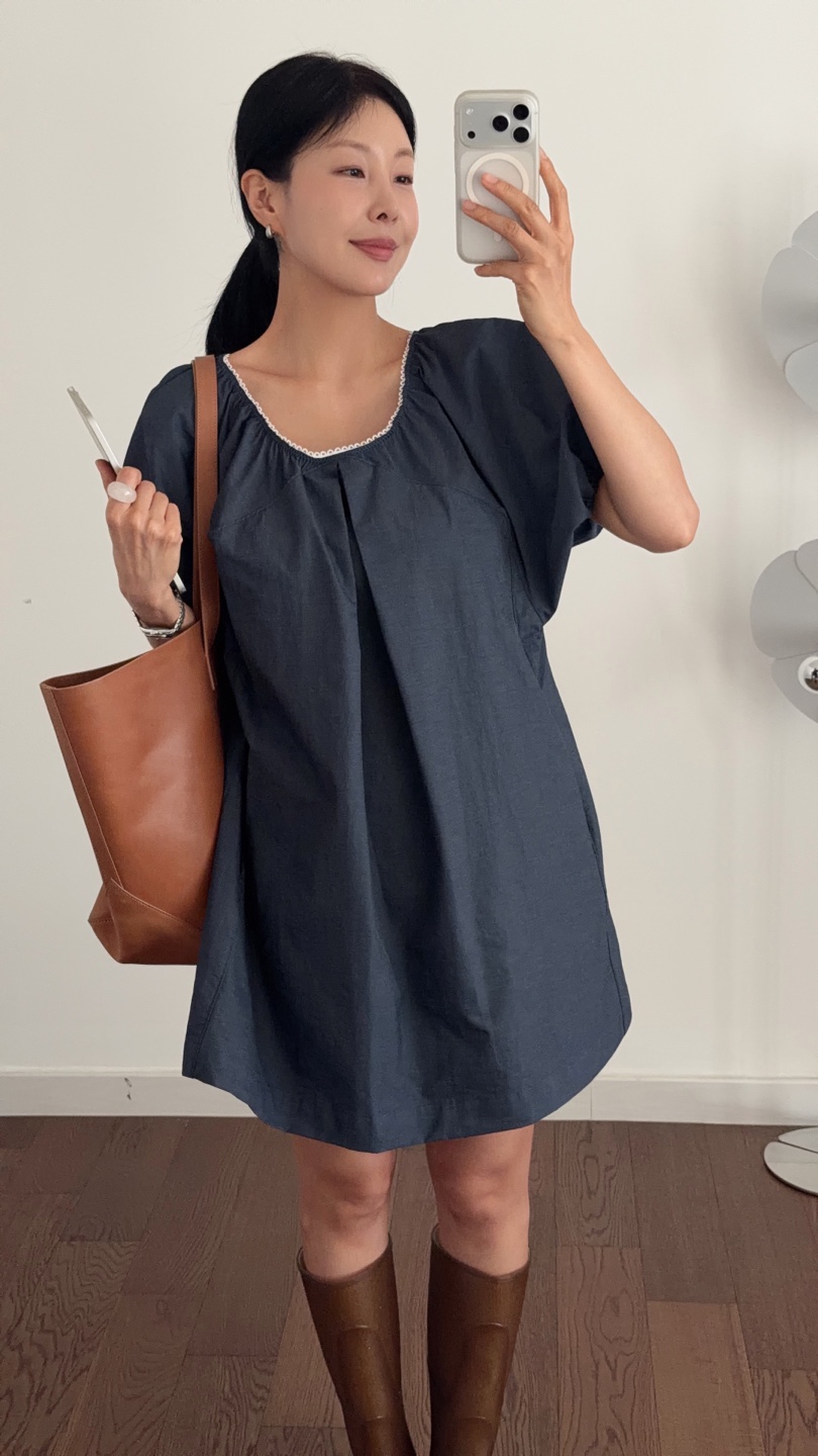 MILUI韓國直郵女裝新品26春夏熱賣26夏季職業休閑人氣連衣裙MILUI連衣裙