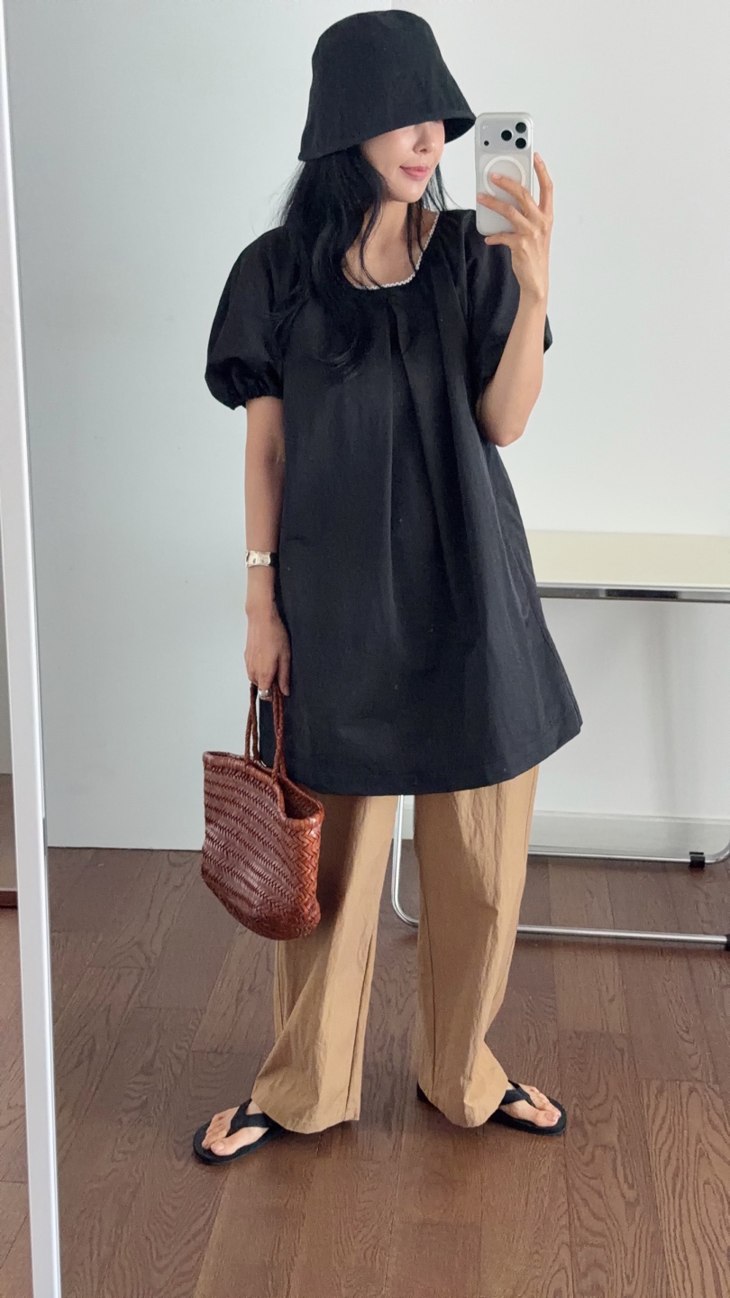 MILUI韓國直郵女裝新品26春夏熱賣26夏季職業休閑人氣連衣裙MILUI連衣裙