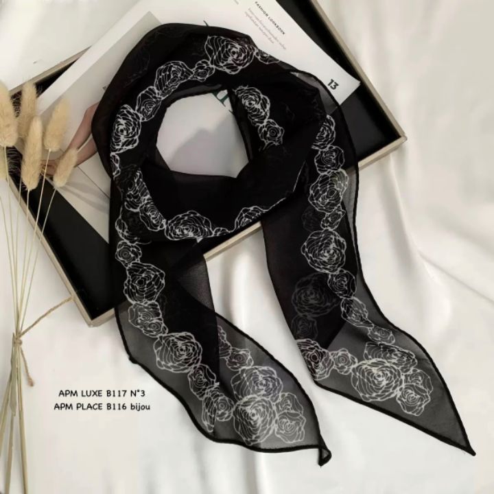 N3韓國直郵女士新品職業26夏季熱賣時尚人氣圍巾披肩雪紡N3圍巾/披肩