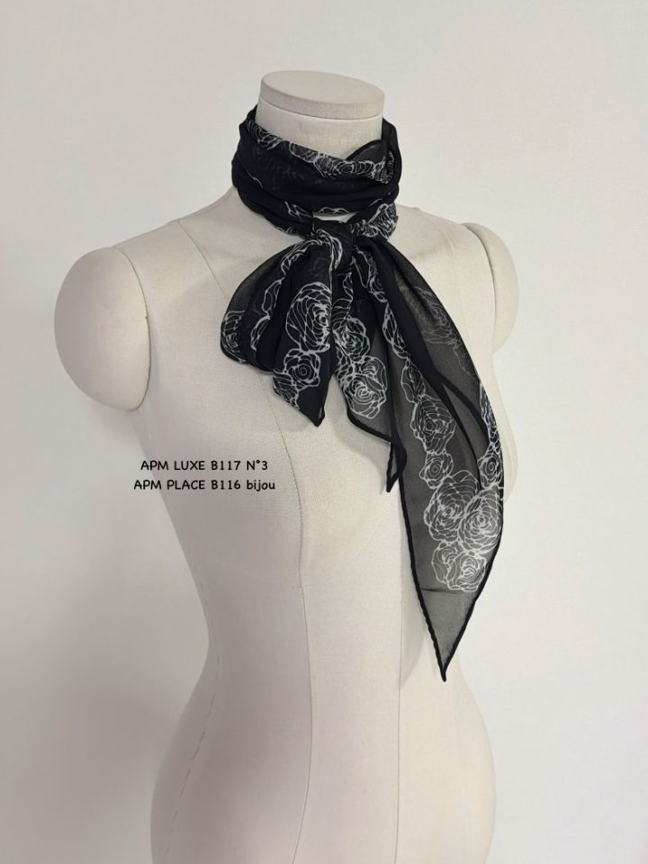 N3韓國直郵女士新品職業26夏季熱賣時尚人氣圍巾披肩雪紡N3圍巾/披肩