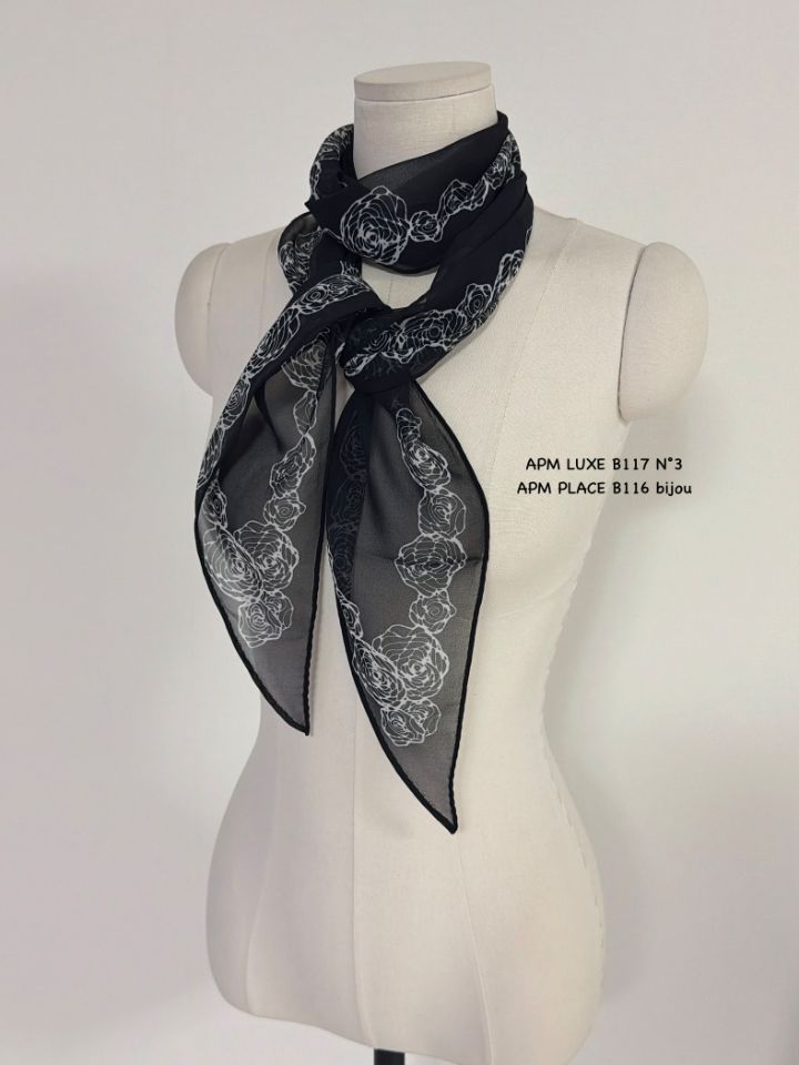 N3韓國直郵女士新品職業26夏季熱賣時尚人氣圍巾披肩雪紡N3圍巾/披肩