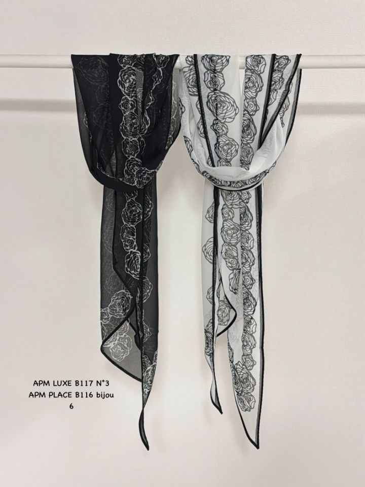 N3韓國直郵女士新品職業26夏季熱賣時尚人氣圍巾披肩雪紡N3圍巾/披肩