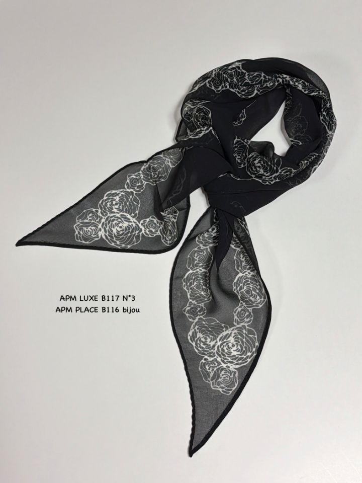 N3韓國直郵女士新品職業26夏季熱賣時尚人氣圍巾披肩雪紡N3圍巾/披肩圖色2