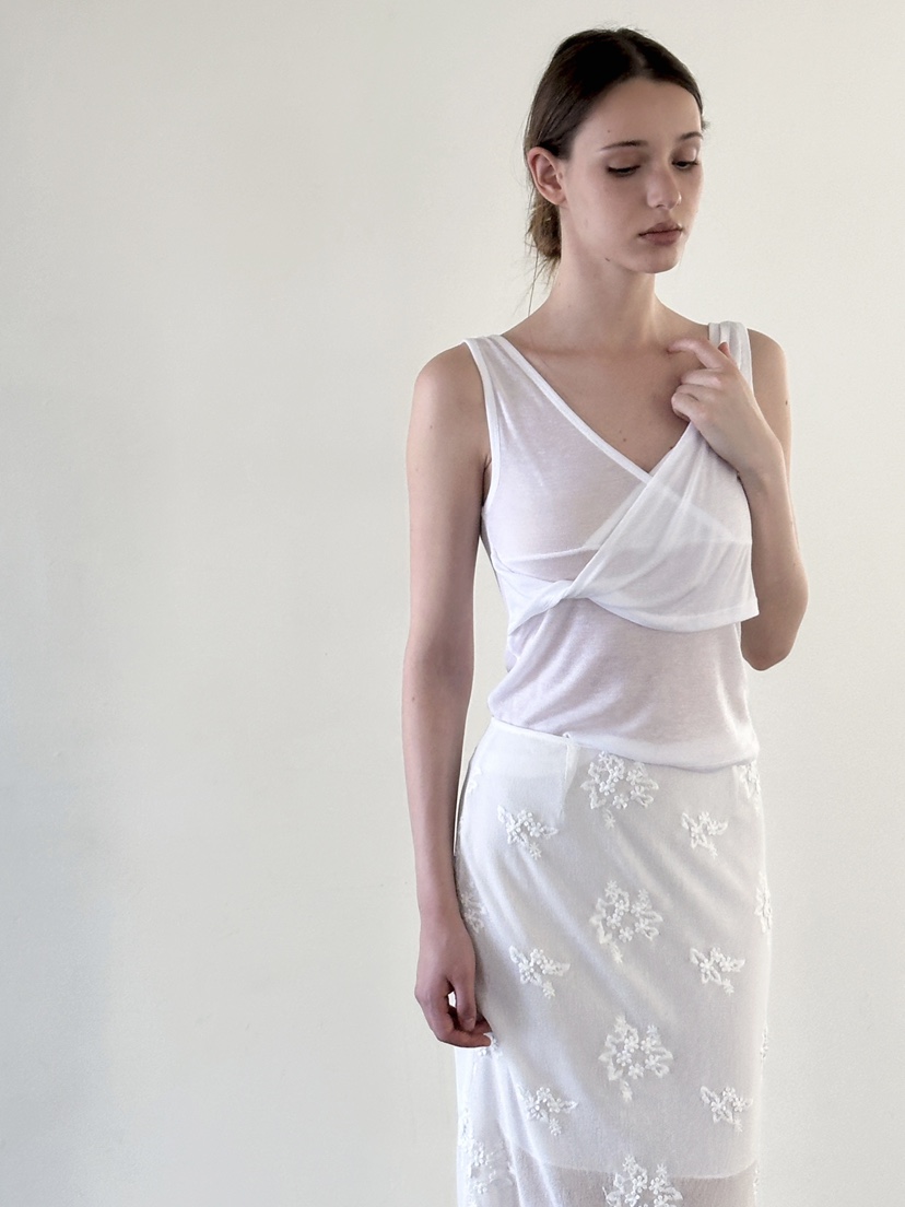 BOWIE韓國代購女士新品推薦休閑26春夏人氣時尚職業吊帶背心BOWIE吊帶/背心