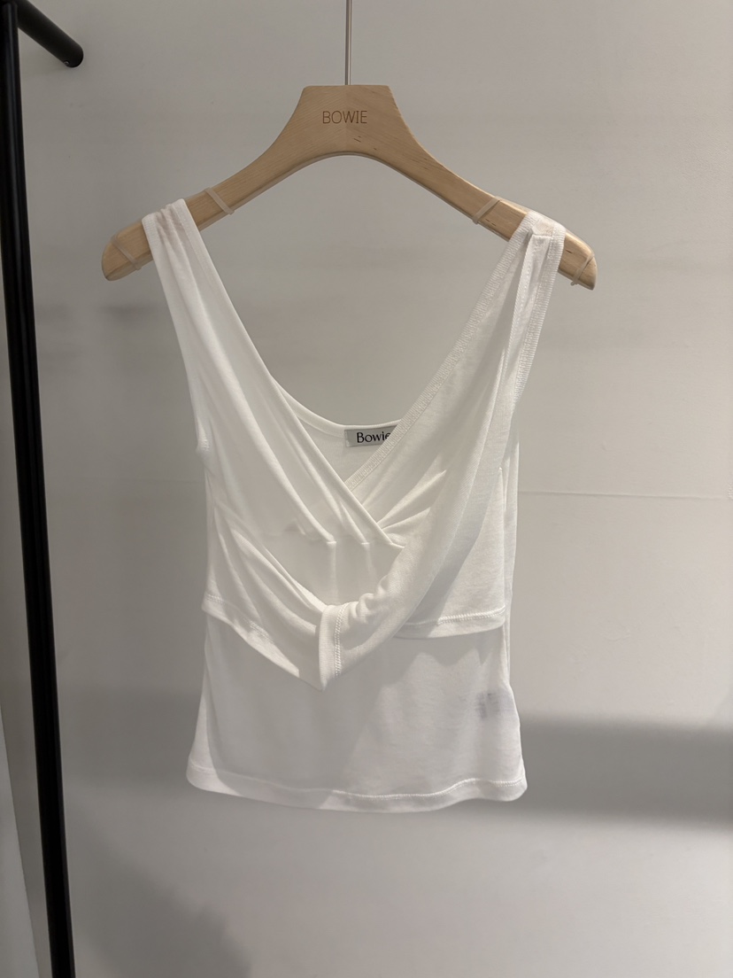 BOWIE韓國代購女士新品推薦休閑26春夏人氣時尚職業吊帶背心BOWIE吊帶/背心圖色4
