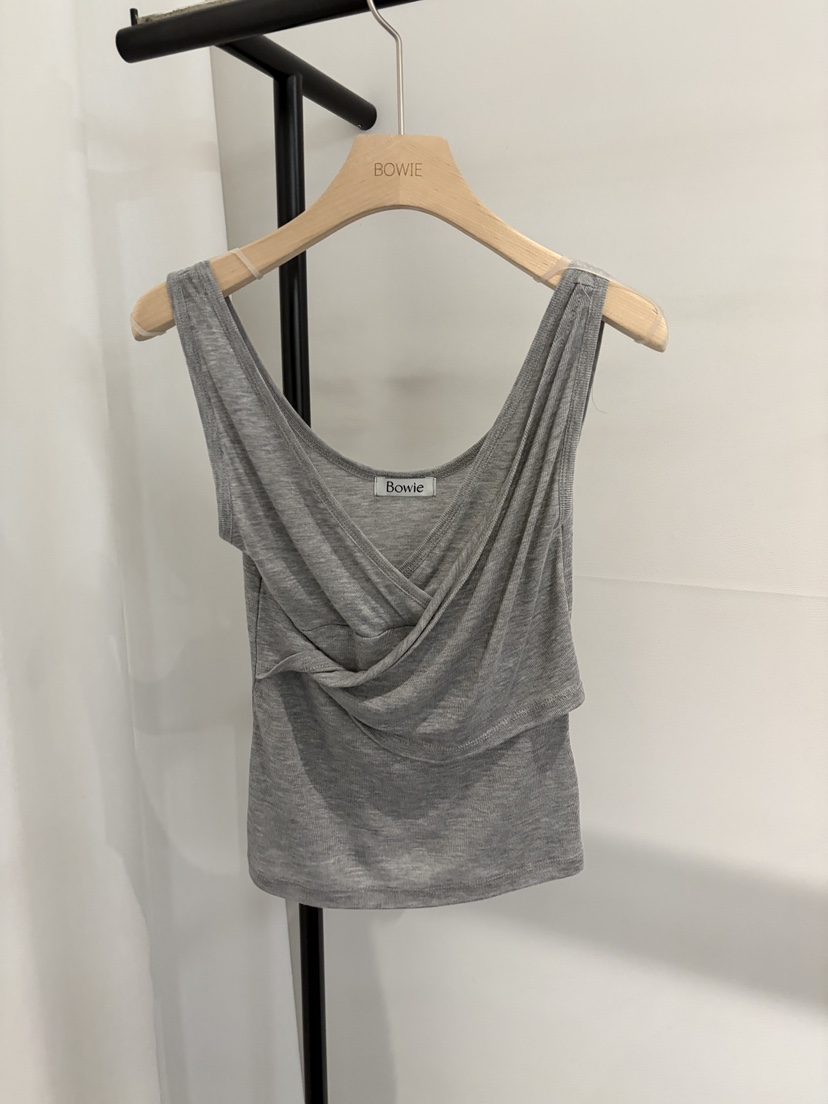 BOWIE韓國代購女士新品推薦休閑26春夏人氣時尚職業吊帶背心BOWIE吊帶/背心圖色5