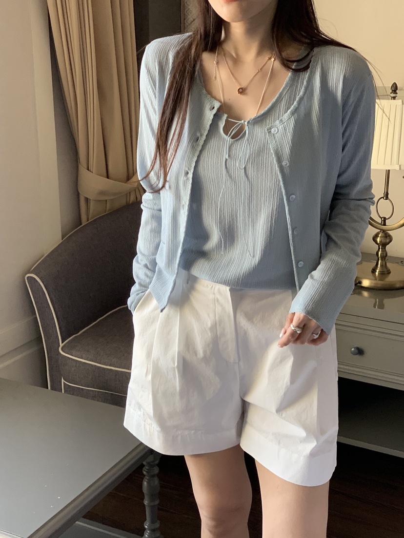 LA CREME韓國直郵女士新款熱賣休閑人氣職業推薦長袖T恤LA CREME長袖T恤