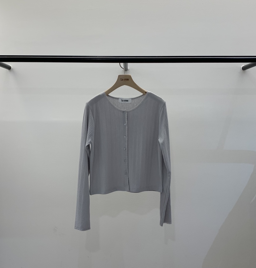 LA CREME韓國直郵女士新款熱賣休閑人氣職業推薦長袖T恤LA CREME長袖T恤圖色3