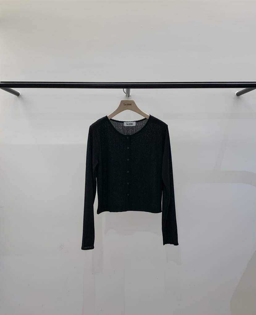 LA CREME韓國直郵女士新款熱賣休閑人氣職業推薦長袖T恤LA CREME長袖T恤圖色5