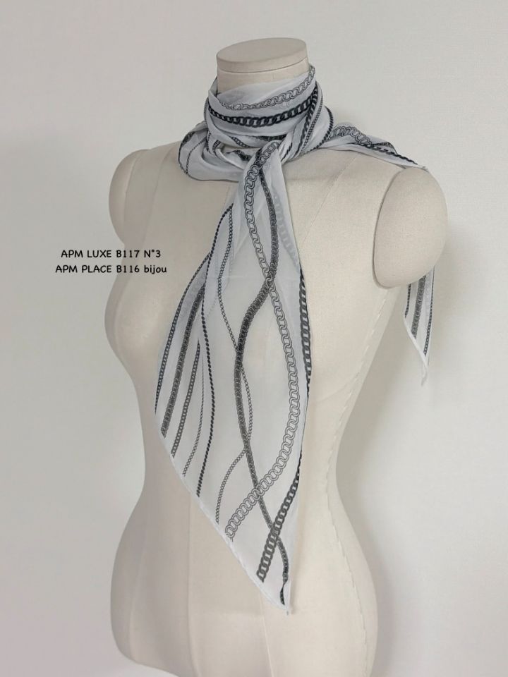 N3韓國直郵女裝新款職業推薦時尚熱賣休閑26春夏圍巾披肩雪紡N3圍巾/披肩