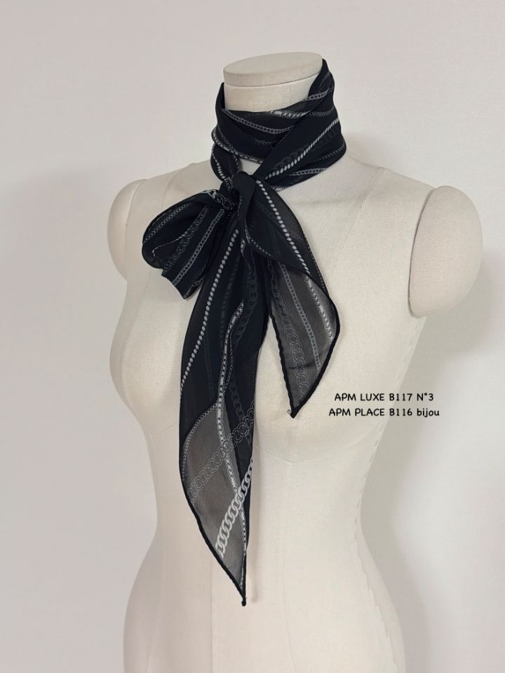 N3韓國直郵女裝新款職業推薦時尚熱賣休閑26春夏圍巾披肩雪紡N3圍巾/披肩